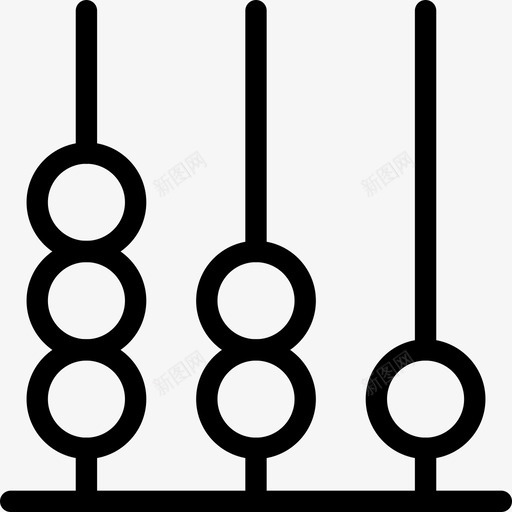 采购产品算盘计算机计数架图标svg_新图网 https://ixintu.com 古代计算器 珠子计算器 算盘 计数架 计算机 采购产品算盘