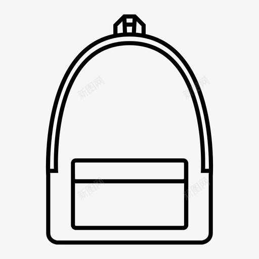 背包包手提图标svg_新图网 https://ixintu.com 包 学生 手提 旅行 背包 行李