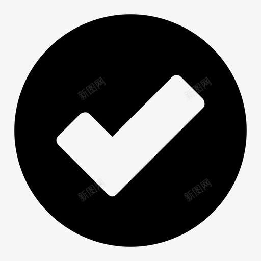 选中标记复选标记状态图标svg_新图网 https://ixintu.com 圆圈 圆圈状态 复选标记 导航 按钮状态 正 正确 状态 良好 选中标记 音乐