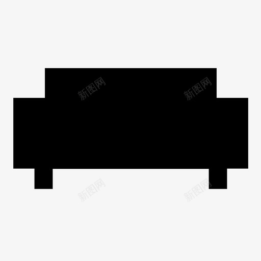 沙发家具休息室图标svg_新图网 https://ixintu.com 休息室 家具 沙发