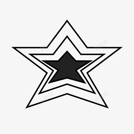 星双星大星图标svg_新图网 https://ixintu.com 三星 双星 大星 嵌星 带阴影的星 星 星徽章 透明星 锯齿状 镶边星