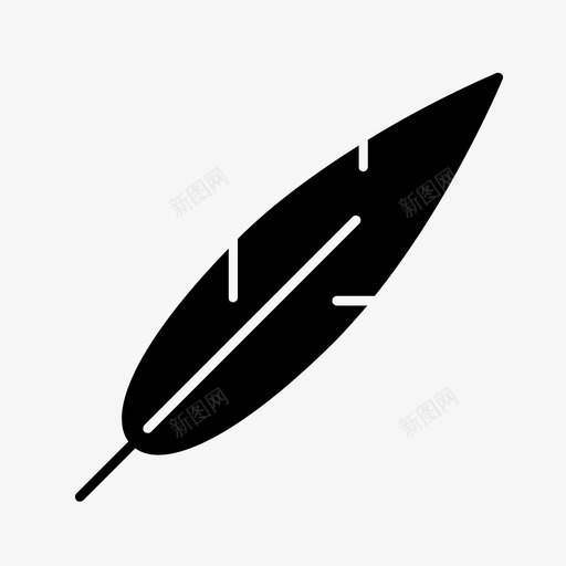 羽毛鸟轻图标svg_新图网 https://ixintu.com 柔软 羽毛 羽毛学 轻 鸟