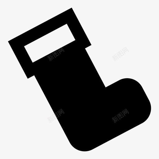 圣诞袜煤壁炉图标svg_新图网 https://ixintu.com 冬天 圣诞快乐新年快乐 圣诞老人 圣诞袜 壁炉 煤 礼物 袜子
