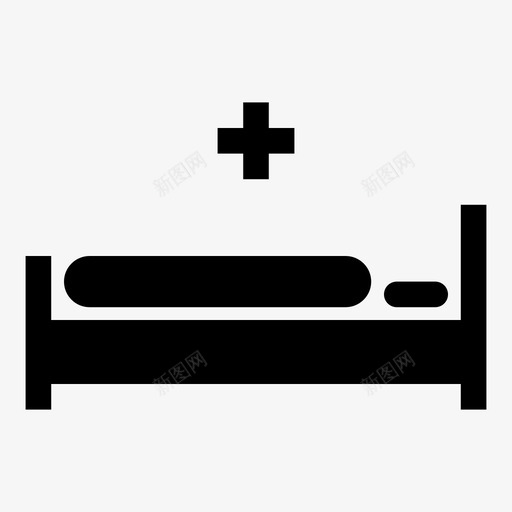 医院救护车急诊图标svg_新图网 https://ixintu.com 医务室 医疗 医院 急诊 救护车 病床 病房 药品