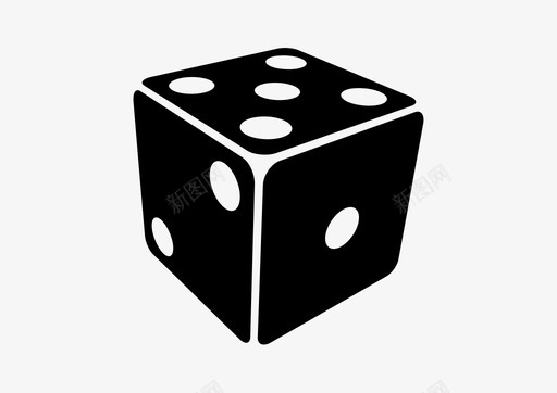 骰子赢随机图标svg_新图网 https://ixintu.com 数字 机会 游戏 赌博 赔率 赢 随机 骰子 骰子数字