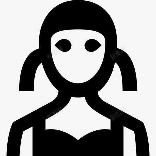女性个人头像个人简介图标svg_新图网 https://ixintu.com 个人 个人头像 个人简介 女性 女性和女孩 用户头像 用户账户 账户类型 辫子