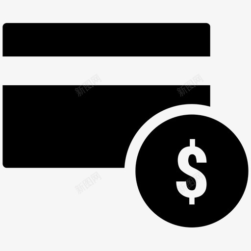 借记卡刷卡支付卡图标svg_新图网 https://ixintu.com 信用卡 借记卡 充值卡 刷卡 支付卡 消费卡 现金卡 磁条 美元签到卡 货币 金融