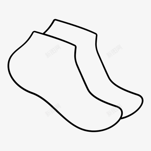 袜子低胸脚图标svg_新图网 https://ixintu.com 低胸 内服轮廓 图表 带子 手机 木屐 胶带 脚 脚踝 衣服 袜子 装订
