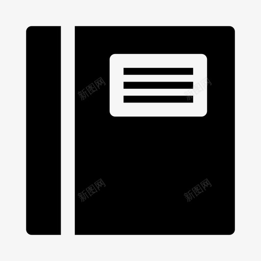 笔记本书写螺旋形图标svg_新图网 https://ixintu.com 书写 作业 学校 宽规则 小册子 空白 笔记 笔记本 纸张 螺旋形 返回学校