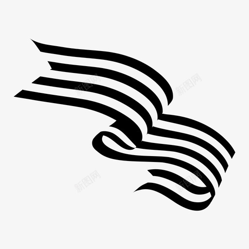 丝带伟大的卫国战争二战图标svg_新图网 https://ixintu.com 世界大战 丝带 二战 伟大的卫国战争 和平 旗帜 条纹 简单的东西