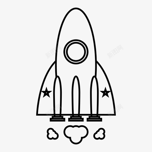 宇宙飞船太空人宇航员图标svg_新图网 https://ixintu.com 发射 太空人 宇宙飞船 宇航员 火箭 火箭飞船 起飞