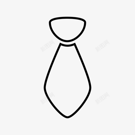 领带婚礼先生图标svg_新图网 https://ixintu.com 伙计 先生 夏普 婚礼 派对 男装 领带