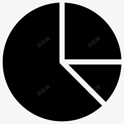 饼图圆图形图标svg_新图网 https://ixintu.com 三角形 图形 图表-实心图标 圆 圆形 截面 测量 饼图