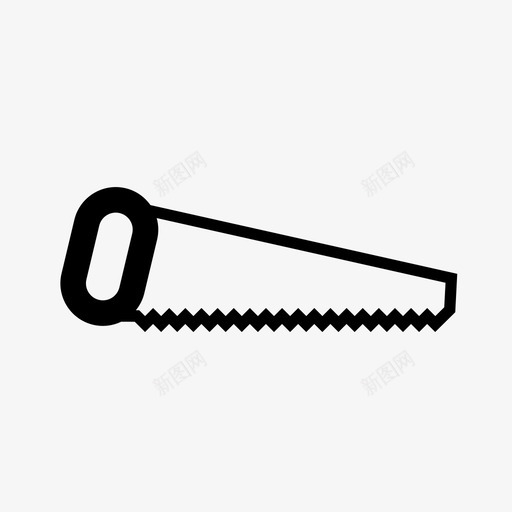 采购产品手锯手锯木材图标svg_新图网 https://ixintu.com 切割 制造 工具 手工 手锯 旧 木材 采购产品手锯 锯齿刀片 锯齿状