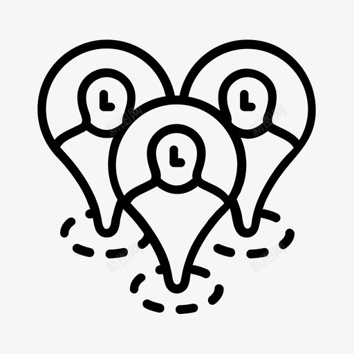 涉众映射tack涉众图标svg_新图网 https://ixintu.com group mapmarker markers pin tack tags ux方法 指针 涉众 涉众映射
