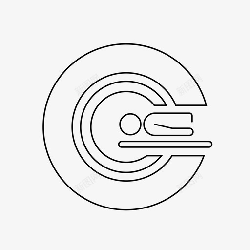 mricat扫描ct扫描图标svg_新图网 https://ixintu.com cat扫描 cat扫描机 ct扫描 ct扫描机 mri 医疗保健 磁共振成像