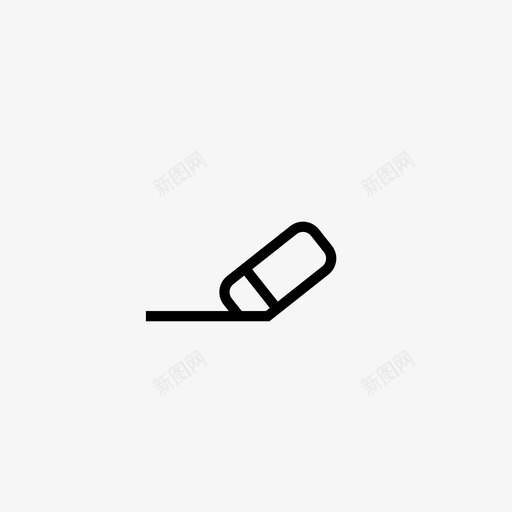 橡皮擦废除删除图标svg_新图网 https://ixintu.com 作废 删除 学校 废除 撤销 橡皮擦 消除 编辑 罢工 返回学校
