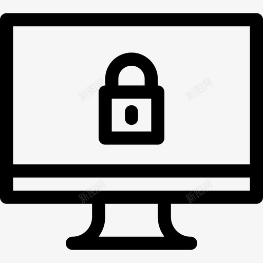 计算机锁定安全屏幕图标svg_新图网 https://ixintu.com pc 安全 屏幕 拒绝 桌面监视器 监视器 计算机 计算机屏幕 计算机锁定 通行证