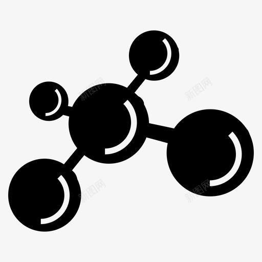 分子图标svg_新图网 https://ixintu.com 分子