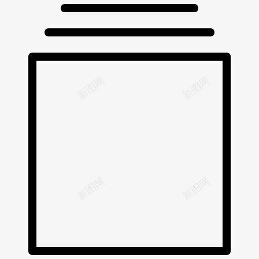 堆页列表图标svg_新图网 https://ixintu.com 分区 列表 堆 库 文档 种类 类 组 行图标 页