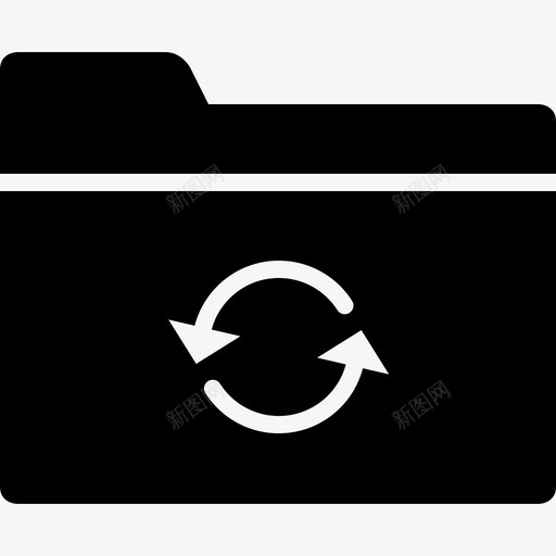 同步文件夹更新同步图标svg_新图网 https://ixintu.com 同步 同步文件夹 文件 文件和文件夹 更新 格式 纸张 组 组织 页面