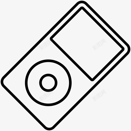 mp3播放器触摸板歌曲图标svg_新图网 https://ixintu.com ipod itunes mp3播放器 便携式设备 小工具 歌曲 电子产品 触摸板 设备 音乐