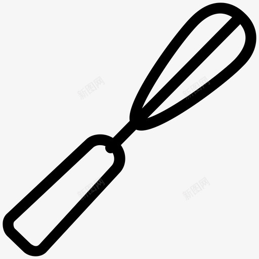 搅打器打蛋器手搅打器图标svg_新图网 https://ixintu.com 手搅打器 打蛋器 搅打器 气球搅拌器