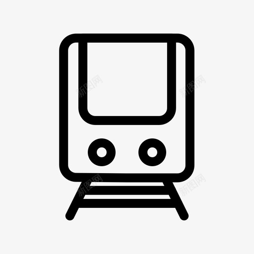 火车旅行交通图标svg_新图网 https://ixintu.com 交通 公共交通 图标 地铁 地铁站 旅行 有轨电车 火车 车辆 轨道 铁路