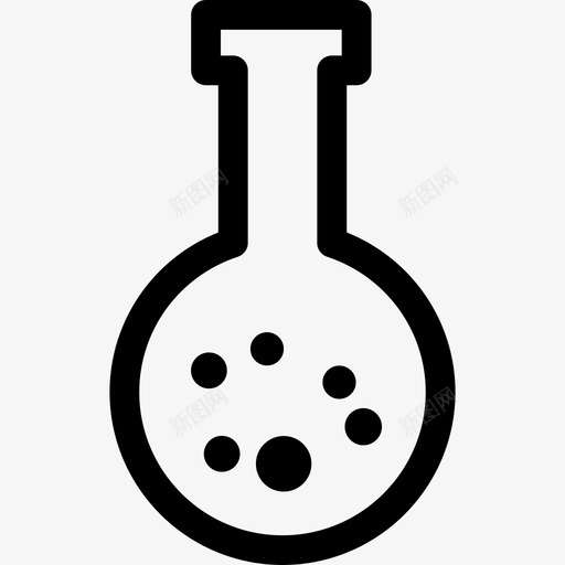 烧瓶医药保健图标svg_新图网 https://ixintu.com 医药保健 烧瓶