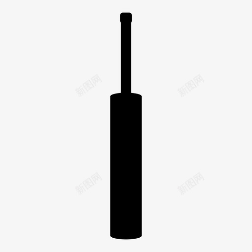 板球球拍运动球拍图标svg_新图网 https://ixintu.com 体育 击球员 商品 板球球拍 板球设备 游戏 球拍 设备 运动