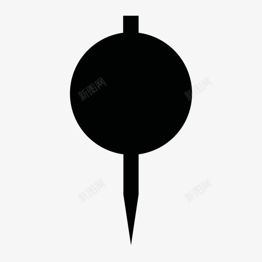 旗子装饰物马克图标svg_新图网 https://ixintu.com gernade 招牌 旗子 旗帜 橄榄 装饰物 马克