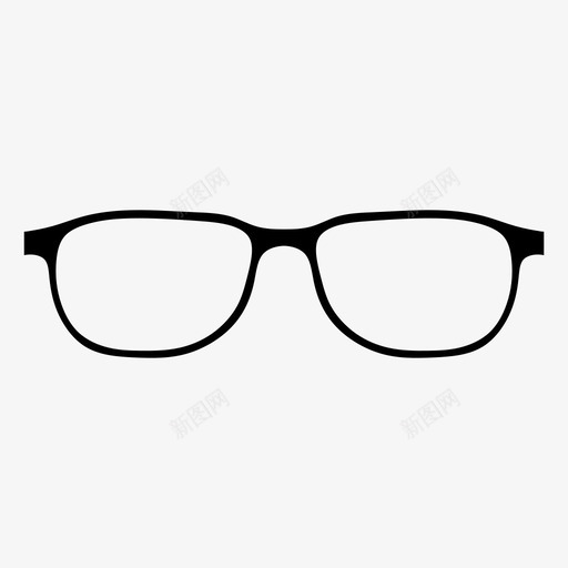 眼镜视图视力图标svg_新图网 https://ixintu.com 外观 框架 眼镜 视力 视图 设计 质量