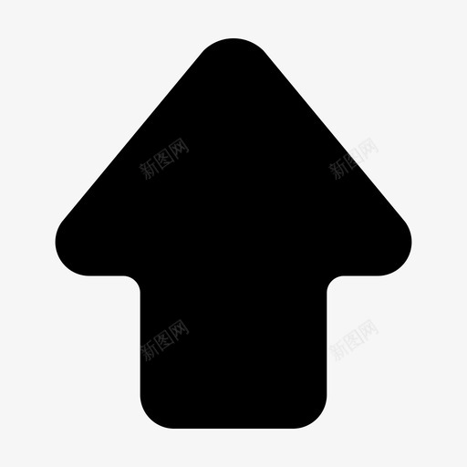 箭头成就概念图标svg_新图网 https://ixintu.com 上 光标 成就 方向 概念 箭头