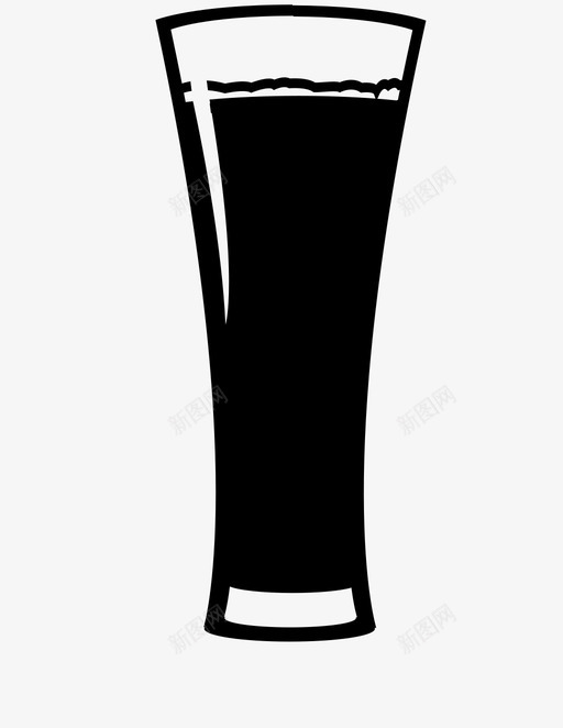 啤酒苏打水波特图标svg_新图网 https://ixintu.com ipa 可乐 啤酒 波普 波特 玻璃杯 碳酸化 苏打水 酿造 食品和饮料 饮料