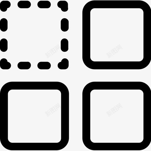 多选择数字衣柜时尚规划师应用程序图标svg_新图网 https://ixintu.com 多选择 数字衣柜时尚规划师应用程序