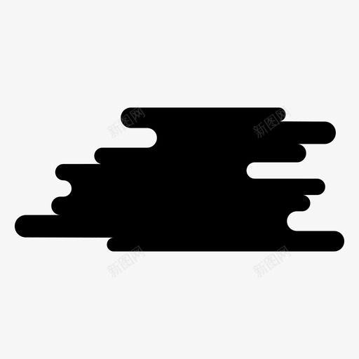 云春天来了图标svg_新图网 https://ixintu.com 云 春天来了