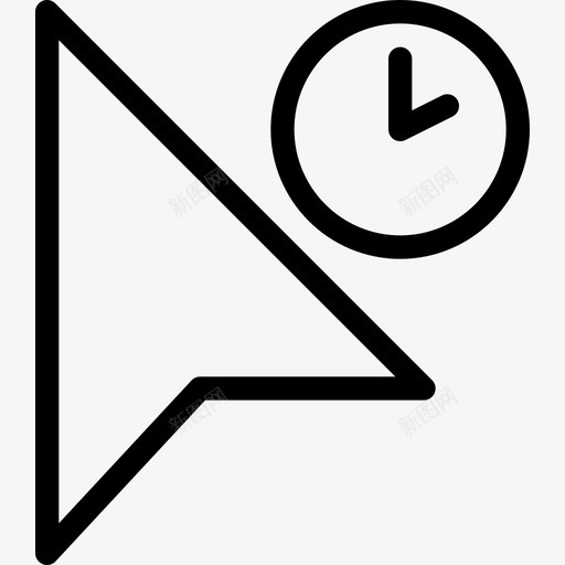 指针工作计划引脚图标svg_新图网 https://ixintu.com 位置 分析 图表 地图 引脚 指针工作 最新技术 蓝牙 计划 选择光标线图标