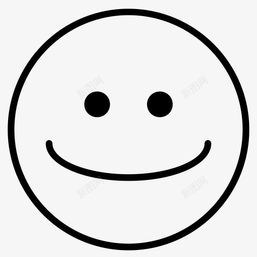 快乐笑脸积极图标svg_新图网 https://ixintu.com 优秀 内容 好 快乐 是 积极 笑脸 脸 表情