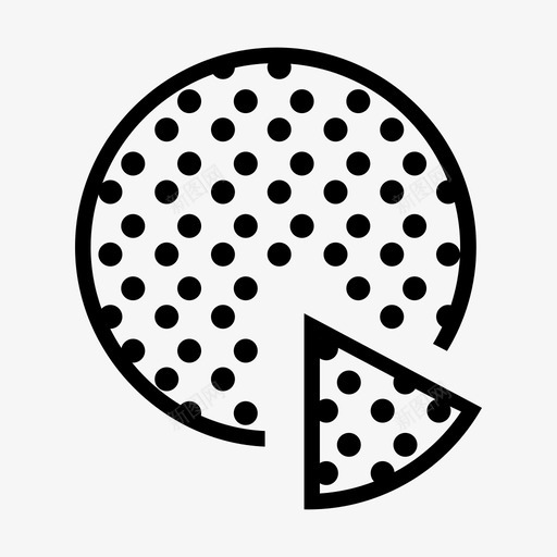 饼图趋势统计图标svg_新图网 https://ixintu.com wsd业务 信息图 图表 报告 数据可视化 统计 财务 趋势 销售 饼图