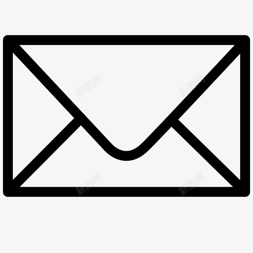 信封单件移动图标svg_新图网 https://ixintu.com 信封 单件 图表 封闭式信封 电子邮件 百万像素 移动 线条图标 网络 蓝牙 邮件