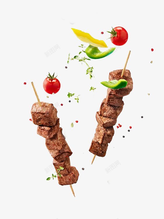 烧烤串串羊肉串牛肉串美食美食png免抠素材_新图网 https://ixintu.com 串串 烧烤 牛肉串 羊肉串 美食