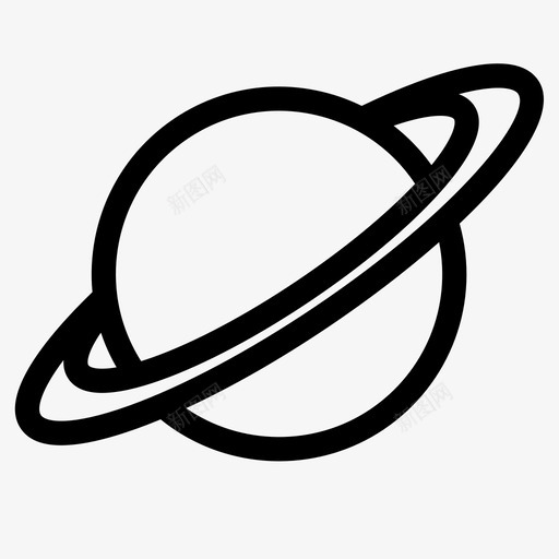 土星环绕地球的轨道地球和轨道图标svg_新图网 https://ixintu.com 卫星 土星 地球和轨道 太空 宇宙 恒星 月球 环绕地球的轨道 球体 行星