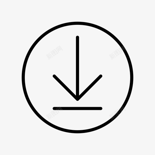 获取接收图标svg_新图网 https://ixintu.com 下载 保存 存储 接收 流式传输 获取