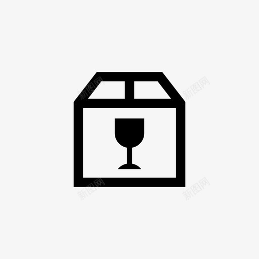 箱子包装包裹图标svg_新图网 https://ixintu.com 产品 包装 包裹 箱子 联系方式 装运 邮寄 采购 销售