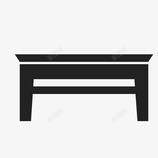 客厅桌子图标svg_新图网 https://ixintu.com 客厅桌子
