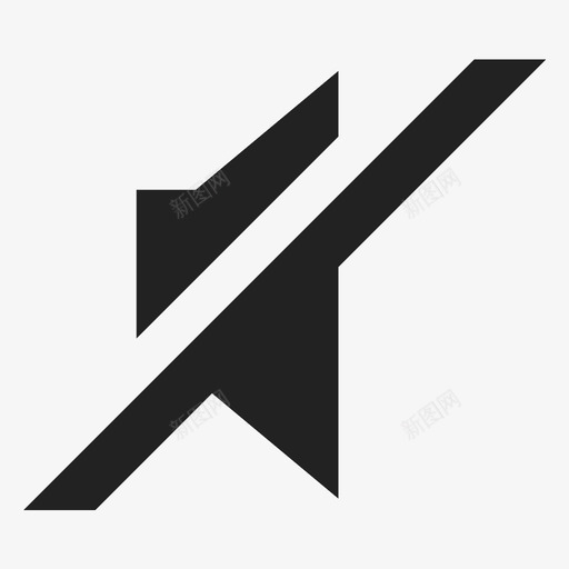 扬声器扬声器音量零零扬声器音量图标svg_新图网 https://ixintu.com 声音 扬声器 扬声器音量零 无噪音 零扬声器音量 零音量 静音 音量关闭