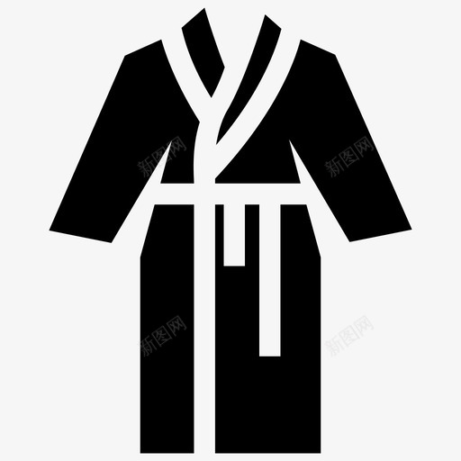 采购产品浴衣衣服浴袍图标svg_新图网 https://ixintu.com 家居服 晚礼服 浴袍 睡衣 衣服 采购产品浴衣
