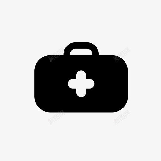 急救箱康复医疗图标svg_新图网 https://ixintu.com 健康保险 医疗 医疗保健 医院 帮助 康复 急救箱