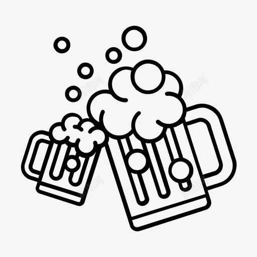 干杯欢乐见面图标svg_新图网 https://ixintu.com 会议 大众聚会 干杯 欢乐 派对 玻璃杯 畅饮 葡萄酒 见面 酒吧 马克杯
