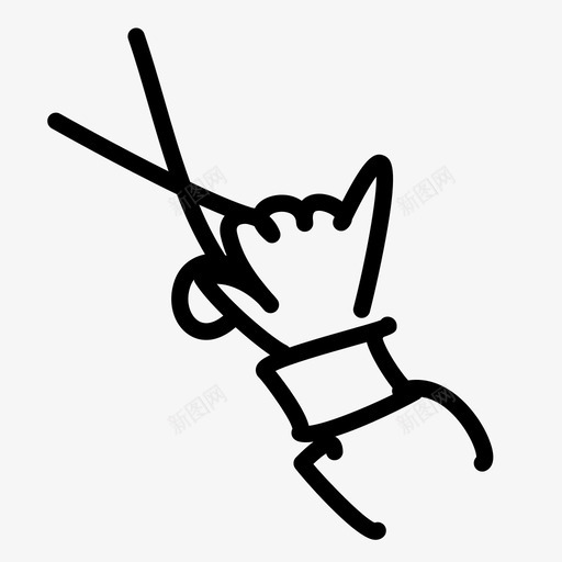 理发师涂鸦手绘图标svg_新图网 https://ixintu.com 修剪 手绘 涂鸦 理发师 风格